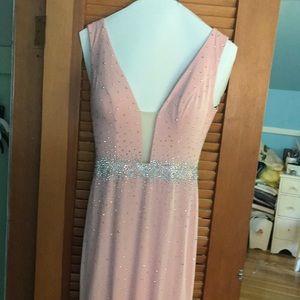 Light Pink Beautiful Prom Dress